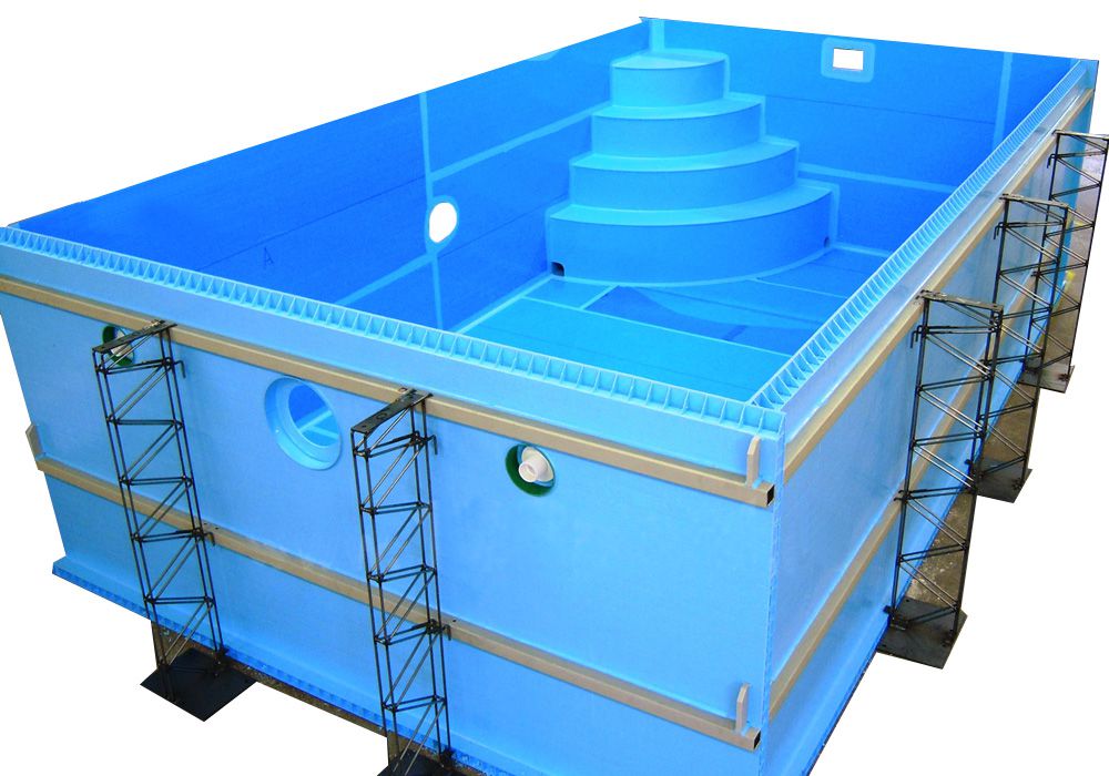 An example of a Paneltim® swimming pool